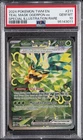 2024 POKEMON TWM EN-TWILIGHT MASQUERADE #211 TEAL MASK OGERPON EX PSA 10