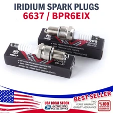 Genuine Quality Replacement FOR NGK 4x BPR6EIX 6637 High Performance Spark Plug