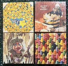 *RARE Vintage Springbok/Hallmark Mini Puzzles Lot Of 4, Each Missing 1 Piece