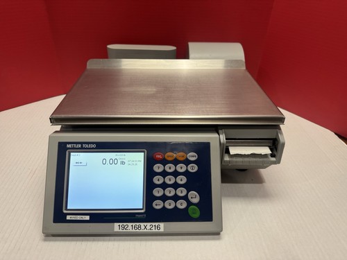 Mettler Toledo Pact S Scale - Touchscreen Scale w/ Printer