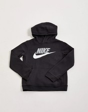 Nike Standard FIT Pullover Sweatshirt Boys Size Large Black CJ7861-011 Hoodie