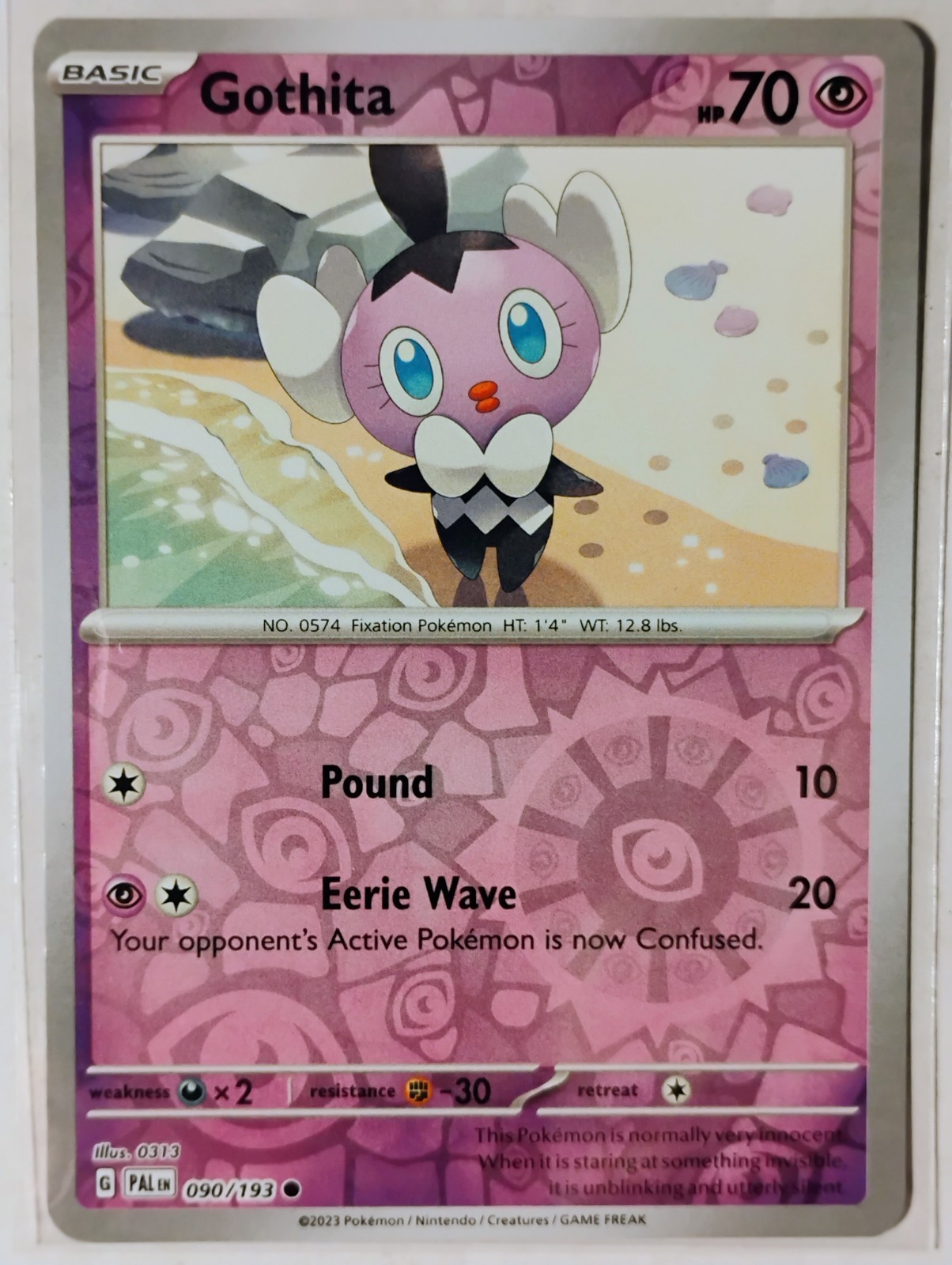 Pokémon TCG Gothita #090/193 Reverse Holo