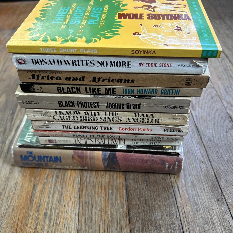 African American Book Lot Black Literature James Baldwin Maya Angelou Lot Of 11 - Image 4 of 4