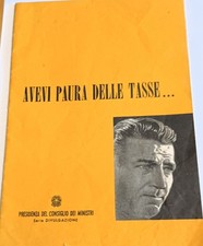 Antico libretto di divulgazione della presidenza del consiglio dei ministri