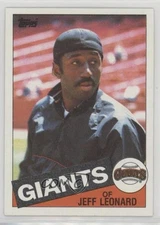 1985 Topps Jeffrey Leonard #619