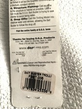 Las mejores ofertas en D.O.A. Cebo Cebos, señuelos pesca de la
