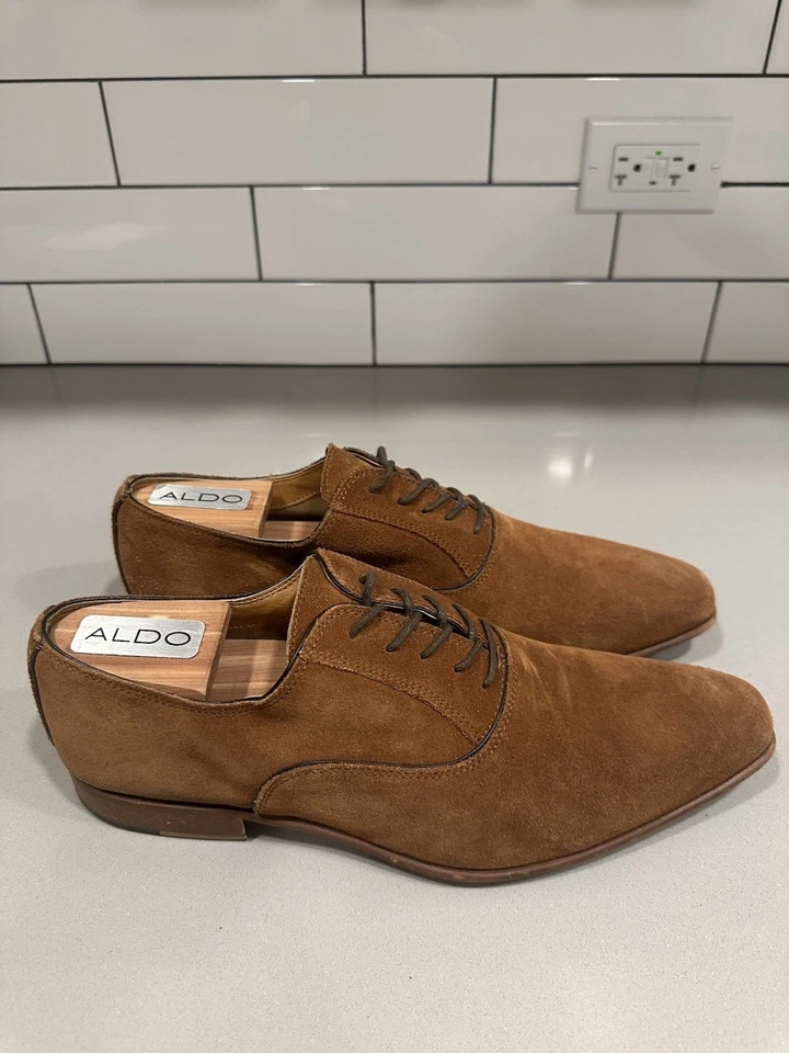Zapatos de gamuza marrón ALDO para hombre talla 9 (EU 42) Foto 2 de 3