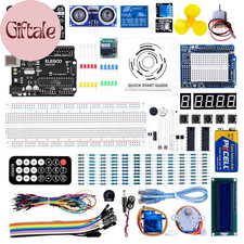 UNO Project Super Starter Kit with Tutorial and UNO R3 Board Compatible with Ard