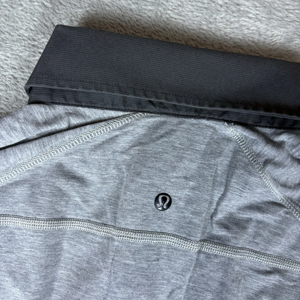 Рубашка поло Lululemon Evolution мужская маленькая серая с длинным рукавом спортивная - Изображение 3 из 4