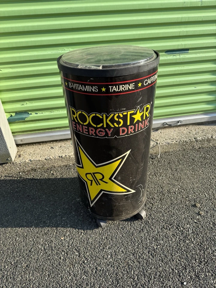 Enfriador de hielo Rockstar Energy Drink solo camioneta NJ Foto 2 de 4