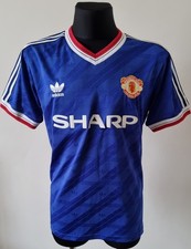 Manchester United 1986-1988 Third football Adidas reproduced shirt size L Adult