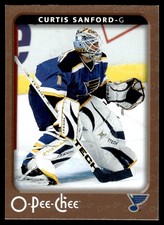 2006-07 O-Pee-Chee Curtis Sanford St. Louis Blues #427