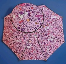 Peanuts Snoopy And Woodstock Skating 11.5  Automatic Umbrella