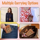 Wallet Credit Card Holder for Women RFID Blocking Slim Minimalist Genuine Leathe — photo 6