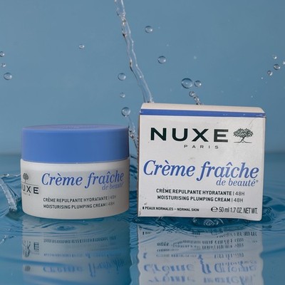 CRÈME FRAÎCHE DE BEAUTÉ  Crème Repulpante Hydratante 48h, 50 ml