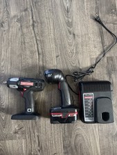 Craftsman Tool Set, 1/2 Impact Wrench, Flashlight, Battery And Battery Charger