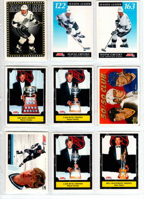 Los Angeles Kings Hockey Card Collection   Gretzky + Robitaille