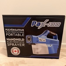  PaX-100 Handheld Electrostatic Sprayer Portable Disinfectant Fogger NEW