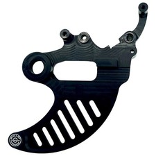 Bullet Proof Designs Rear Disc Guard Black For Yamaha YZ450F Monster Energy