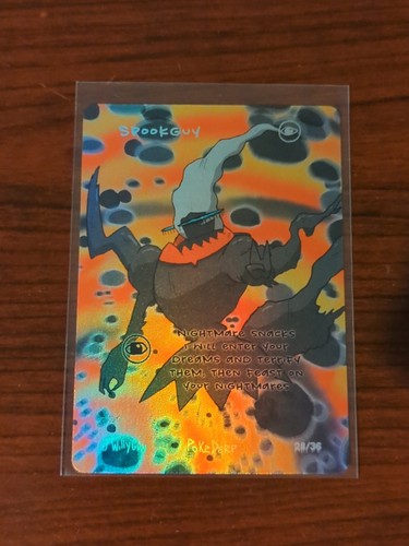 Pokederp Halloween Spookguy Holo Darkrai 28/36 Custom Derpy Card