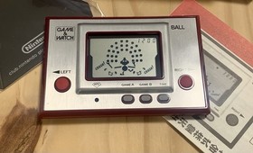 Game & Watch Ball BALL Handheld Game Nintendo Collectible Full Set New!!
