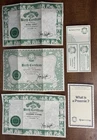 Vintage Cabbage Patch Kids Doll Assorted Birth Certificate & Papers Bundle Lot