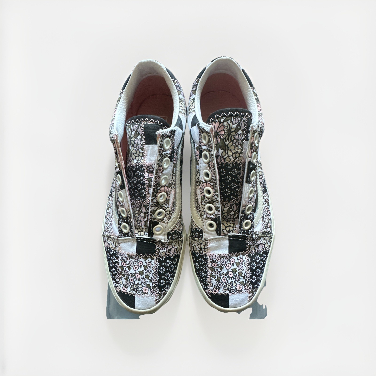 Vans Patchwork Floral Old Skool Multi/Marshmallow… - image 2