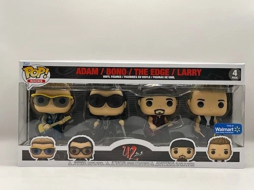 Funko POP! 4 Pack Rocks Zoo TV U2 Walmart Exclusive