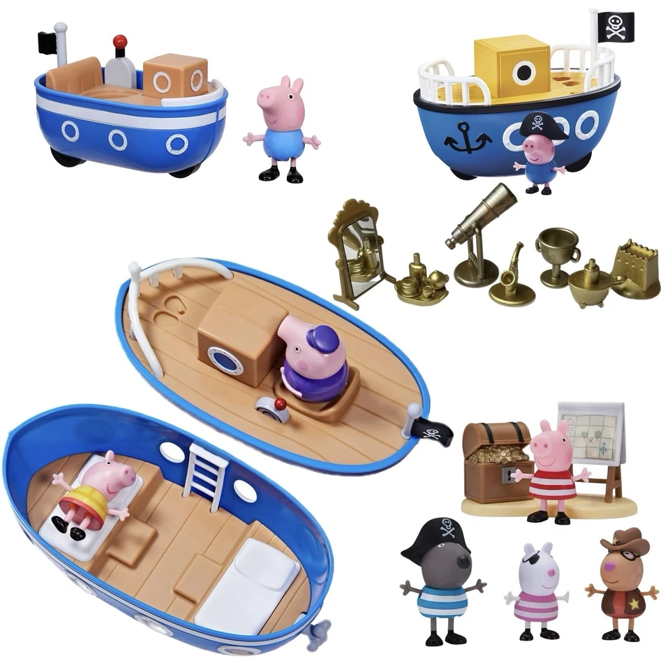 5 juegos de juguetes raros con temática de pirata de Peppa Pig | Figuras y accesorios raros de pirata Foto 3 de 4