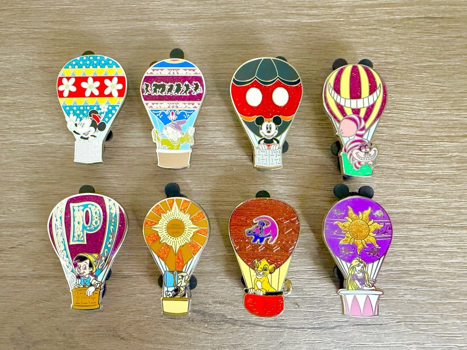 Disney Adventure is Out There! Hot Air Balloon Pin Set