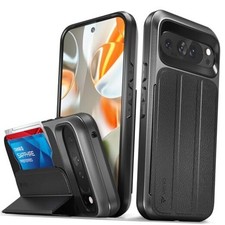 vCommute for 2024 Wallet Case, Military Grade Drop Google Pixel 9 Pro XL