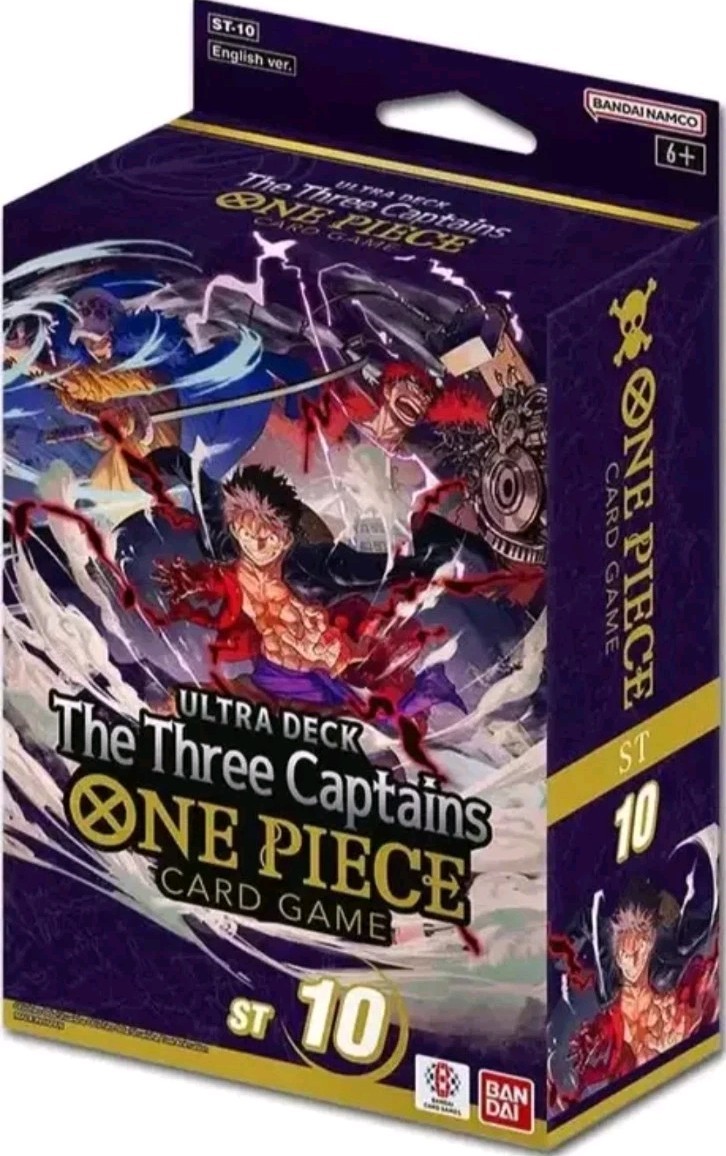 One Piece Card Game ULTIMATE DECK The Three Captains ST-10 Eng Sealed