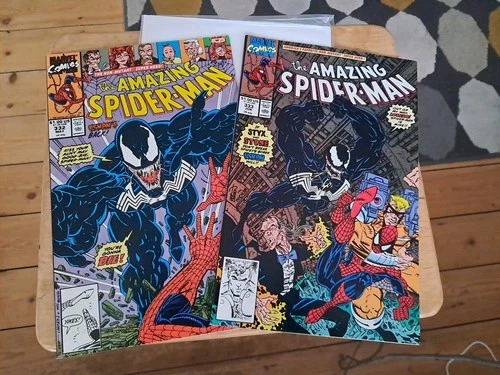 Amazing Spiderman  #332 and  #333 Venom Issues