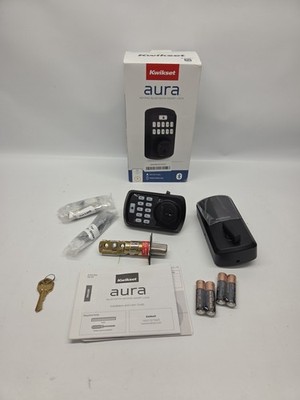 Kwikset 99420-003 Aura Bluetooth Programmable Keypad Door Lock