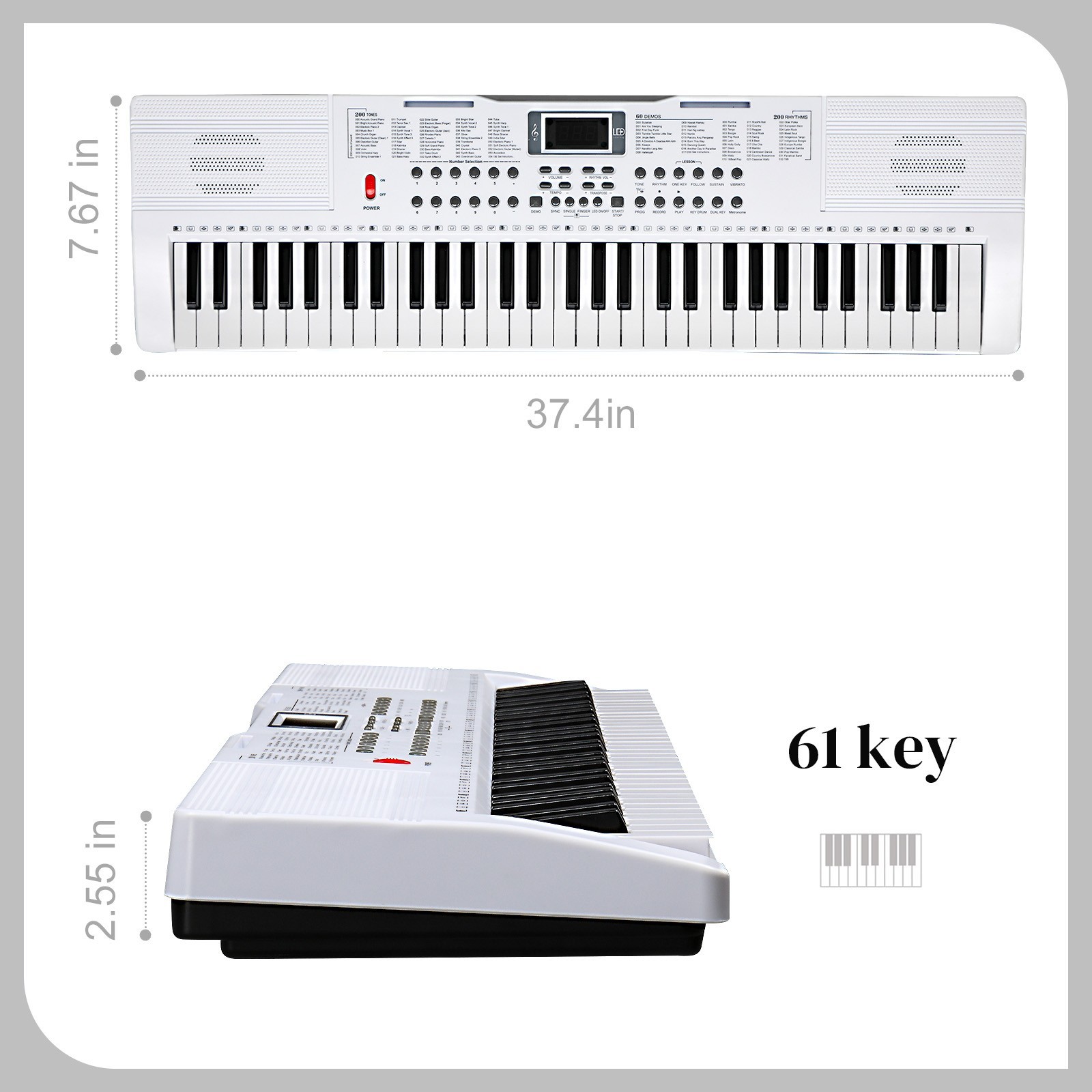 🎄HOLIDAY SALE!🎄 Electric Piano / Keyboard +Stand +Bench +Mic!
