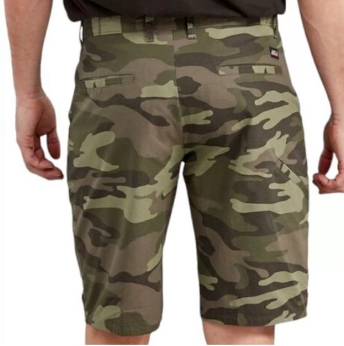 Dickies Genuine Men's 11" Flex Multi-Use Ripstop Short (42, Green Camo) - 第 2/6 張圖片