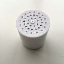 In Line Shower Filter in Chrome or White for Chlorine and Heavy Metal Removal