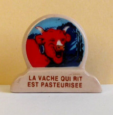 Fève La Vache qui Rit / les Pubs - 2010 - Une Plaque Publicitaire
