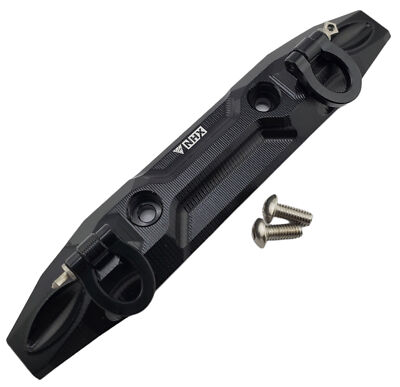 NEW NHX RC Alum Front Bumper with Tow Shackle & Light Bucket for 1/10 E-Revo