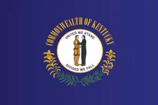 Kentucky State Flag Laminated Dry Erase Sign Poster 12x18