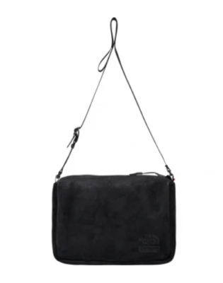 Supreme The North Face Suede Shoulder Bag Black FW23 Supreme Supreme The North Face Suede Shoulder Bag Black FW23 Supreme