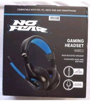 No Fear Gaming Headset wired-Best Boosted speaker 1.4m Analogue cable length New