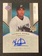 2006 Upper Deck #165 Yusmeiro Petit (RC) #/180 Ultimate Rookie Signatures
