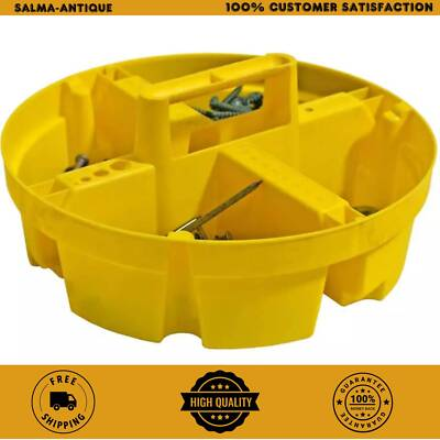 #ad #ad 10.25in 4 Compartment 5 Gal Pail Bucket Stacker Tools Compartment Organizer $12.99