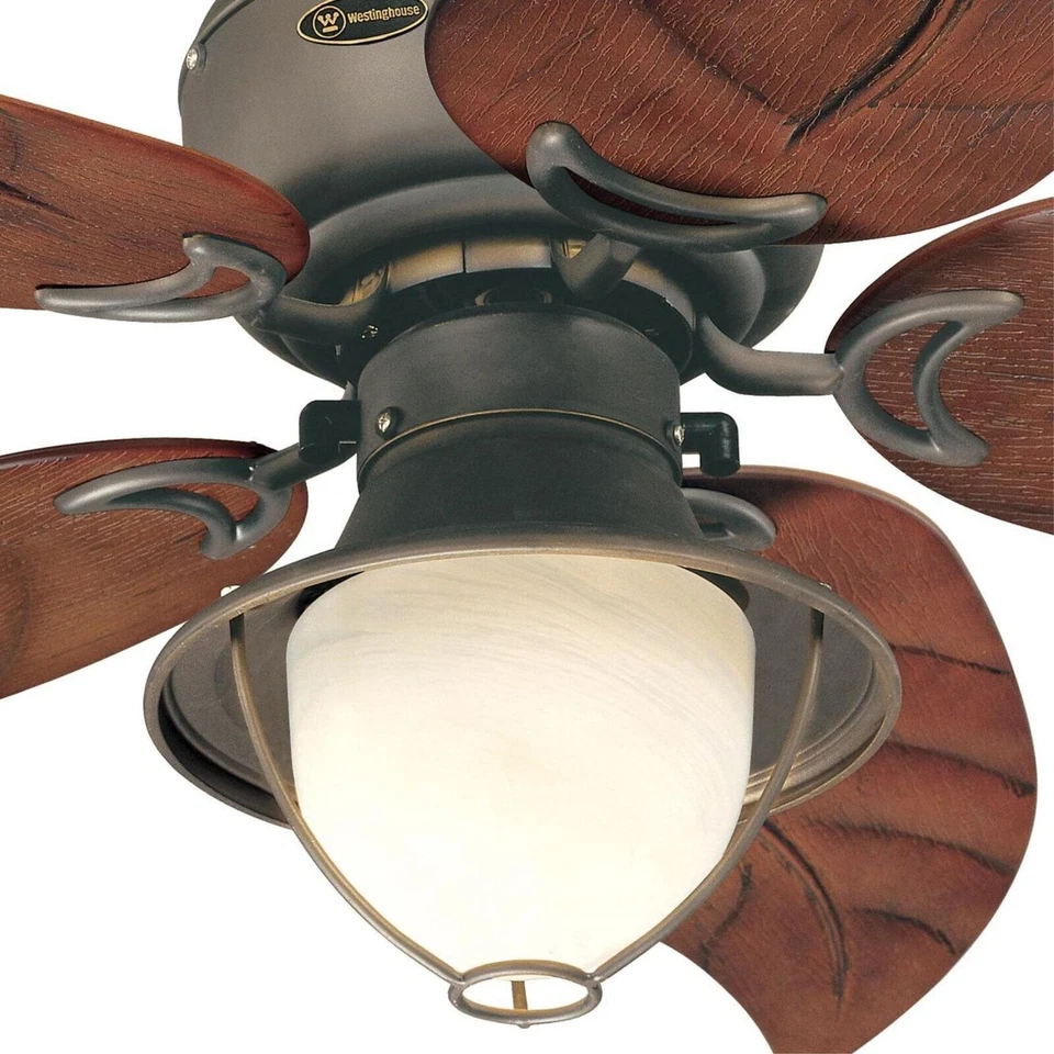 Westinghouse 7236200 Oasis 48" 5 Blade Outdoor LED Ceiling Fan - Bronze - Image 2 of 3