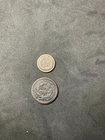 2 Antique USA 1 Cent Coins: 1854, 1860