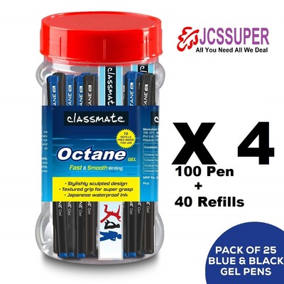 octane blue gel pen refill