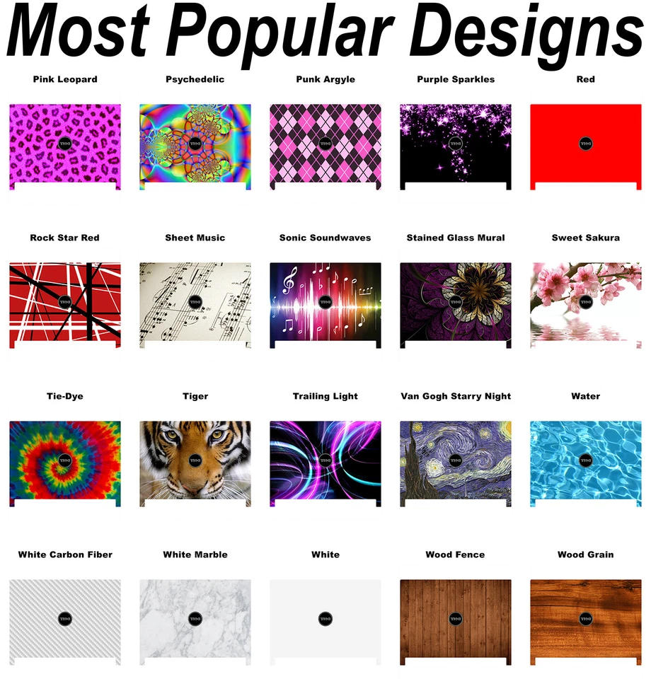 Any 1 Vinyl Sticker/Skin for Dell Inspiron M1530 Laptop Lid - Free US Shipping! - Image 4 of 4