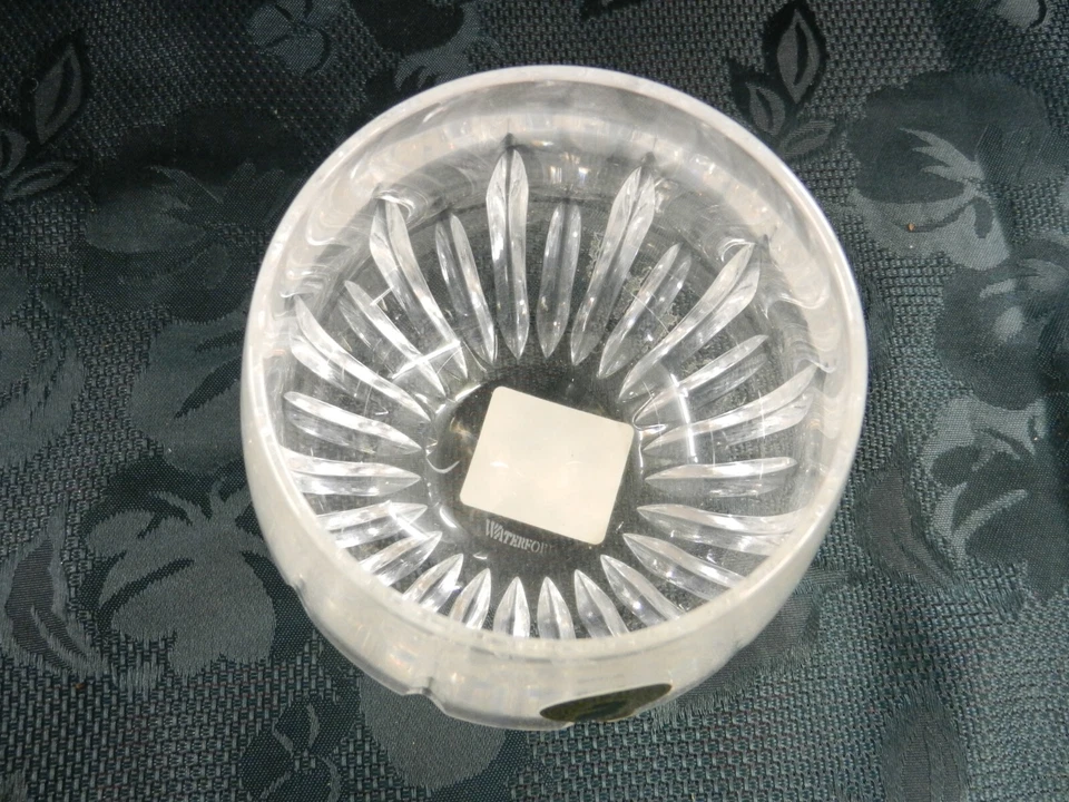 Waterford Colleen 3.5" Clear Cut Crystal Reflections Votive w Tags VGC - Image 3 of 4