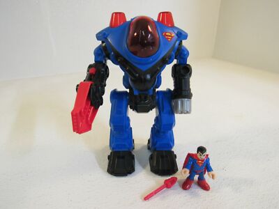 Fisher Price Superman and Exoskeleton Suit Multi-Color Imaginext